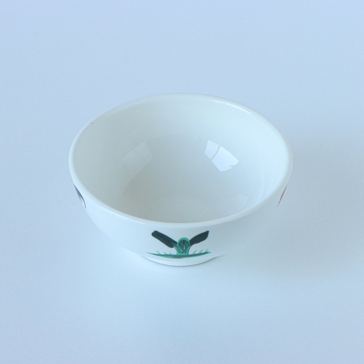 マレーシアから来たボウルL 白/プラナカン食器/オリエンタル雑貨/人気の日用品