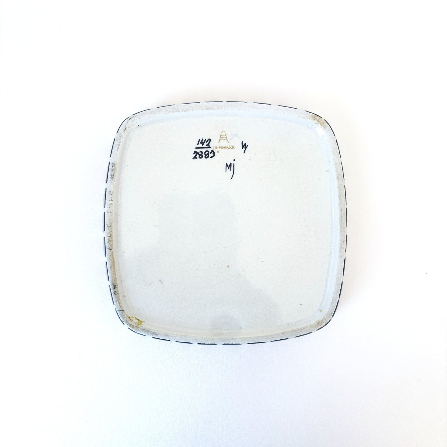 ロイヤルコペンヘーゲン/テネラ絵皿/角皿/北欧ヴィンテージ食器